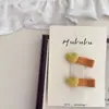 Novo Mini Par de Presilhas de Cabelo Coloridas Pequenas de Coração para Crianças, Faixa de Cabelo, Presilha Lateral, Elástico