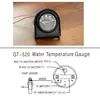 Medidor de Temperatura da Água do Carro 2 Polegadas 52mm 12V Preto Instrumento de Carro Modificado Fahrenheit 100-250 com Sensor