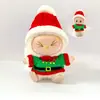 Colgante Labubu Primera, Segunda y Tercera Generación Manto Navideño Ropa Navideña Labubu Ropa de Muñeco de Halloween 17cm
