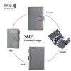 Viagem Internacional Porta-Passaporte de Couro PU Capa Protetora Anti-Roubo RFID Armazenamento de Documentos Porta-Cartão Bolsa para Passaporte Atacado