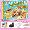 Conjunto de louças e pequenos eletrodomésticos de cozinha de simulação infantil caixa de presente casa de brincar brinquedo classe de treinamento instituição presente atacado