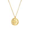 Colar feminino Banyan Tree S925 Prata Cruzada Bússola Moda Simples Frio Estilo Oito Estrelas Corrente Clavícula Tendência