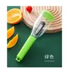 Cuchillo pelador de almacenamiento, raspador, cortador pelador multifuncional para el hogar, artefacto para cortar frutas, cuchillo pelador de patatas