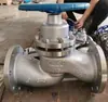 Válvula de Pistón de Vapor para Caldera U41S-25P Acero Inoxidable Válvula de Pistón con Brida de Alta Temperatura