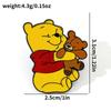 Insignias de Metal de Personajes de Dibujos Animados de Cine y Televisión Europeos y Americanos Winnie the Pooh y Tigger Broche de Aleación Puerquito Pijer Pin