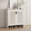 Gabinete de Zapatos Totalmente de Aluminio para Entrada del Hogar, Exterior, Impermeable, Villa, Protección Solar, Almacenamiento, Gabinete de Almacenamiento para Balcón