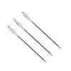 Herramientas de Tejido DIY Agujas de Coser a Mano Punta Roma Agujas de Ojo Grande Agujas para Hilo de Suéter Agujas de Coser Suéteres Agujas Gruesas