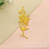Flor de ameixa Bordado Pano Applique Reparação Patch Passar Pasta Bordada Colar Desempenho Traje Traje Traje Antigo Acessórios de Decoração