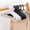 Tendedero de Plástico para Ropa Doméstico Apilable y Ahorrador de Espacio Tendedero Multifuncional Engrosado de Hombro Ancho Sin Costuras para Pantalones