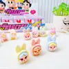 Boneca Coelho Bebê Chorão Flocado Tridimensional de Resina de Desenho Animado da Moda Caixa Surpresa Ornamentos Fofos Brinquedos Caixa Surpresa Feitos à Mão Atacado