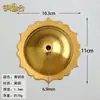 Pastillas de Cobre, Accesorios Decorativos con Mango de Estilo Chino, Herrajes de Cobre para Muebles Antiguos, Perilla de Mango de Cobre Puro con Saliente de Engranaje de Flor de Ciruelo