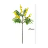 Ramo de flores de acacia artificiales para decoración de escenas, flores artificiales de acacia de alta gama para bodas