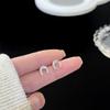 Colección Incrustada de DiamantesAretes de Tachuela para Estudiantes Mujeres Circonita Temperamento Celebridad de Internet Ins Transmisión en Vivo Estilo Caliente Venta al por Mayor Pendientes Adornos para Orejas