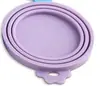 Venda Quente Transfronteiriça Tampa de Silicone para Lata de Pet Tampa de Conservação Tampa de Vedação para Ração de Gato e Cachorro Tampa de Silicone para Lata Três em Um