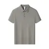 Camisa Polo 200g 40s Sorona Toque Gelado Verão Gola Lapela Manga Curta Camisa Cultura Corporativa Roupa de Trabalho Bordado