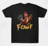 Camiseta Divertida de Pollo F-Caw-F, Pollo Fcawf para Hombre y Mujer