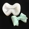 Corbata de moño tridimensional molde de silicona de azúcar para hornear pegamento de silicona molde para chocolate decorativo jabón hecho a mano molde para vela huevo