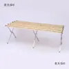 Prateleira Dobrável de Barraca de Mercado Noturno de Bambu Rack Portátil de Barraca de Mercado Noturno Mesa de Barraca de Coleção Metabo