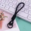 Cordão Criativo para Celular DIY Acessórios de Chaveiro Corda Curta Colorida Boneca Corrente de Corda para Celular Corda Trançada Anti-Perda