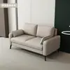 Sofá apartamento pequeño dormitorio simple doble tres personas apartamento habitación de alquiler barbería hotel salón recepción sofá pequeño