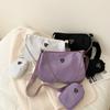 Bolsa de Ombro, Bolsa de Ombro de Cor Sólida, Novo Modelo 2026, Bolsa Pequena Transversal Simples, Bolsa Feminina Casual, Bolsa Transversal Feminina, Bolsa Mãe e Filha