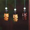 Sándalo Verde Cadena para Teléfono Móvil Doce Signos del Zodíaco Sándalo Colgante Pequeño Divertido Sándalo Accesorios DIY Decoración Colgante Bolsa Zodíaco