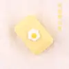 Estojo de Lentes de Contato para Miopia Desenho Makaron Celebridade da Internet Beleza Simples Lente de Contato Estojo Portátil Duplo com Clipe Ventosa Estojo de Cuidados
