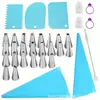 Venta Directa de Fábrica Set de 21 Piezas de Boquillas Decoradoras, Herramientas para Decorar Pasteles, Bolsas para Decorar Crema, Herramientas para Hornear