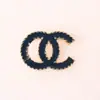 Broche de Cor de Jeans Esmaltado Estilo Chanel Novo Estilo Transfronteiriço Alta Qualidade Moda Personalidade Versátil Corsage Feminino