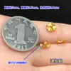 Plata de Ley S925 Chapada en Oro Onda de Agua Nube Auspiciosa Separador Anillo Cerrado Juguete de Cristal Cuerda Trenzada para Mano Collar Accesorios DIY