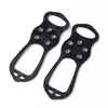 456710 crampones dentados en stock, directo del fabricante, cubrezapatos de silicona antideslizantes para exteriores para escalada en nieve y montañismo, herramienta antideslizante