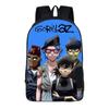 Bolsa Escolar Periférica de Estrella Masculina de Dibujos Animados Nueva de Dropshipping Transfronterizo Mochila de Poliéster Cómoda Creativa para Estudiantes