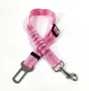 Correa para Perro Suministros para Mascotas Cinturón de Seguridad para Coche Correa de Tracción para Perro y Gato Cuerda de Seguridad Retráctil con Amortiguador Elástica Reflectante