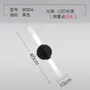Luz frontal para espejo de mueble de baño, luz LED para mueble de espejo de baño, luz creativa de relleno para maquillaje, luz de espejo, luz simple de pared
