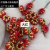 Linterna de anillo caliente multicolor hebilla de piña pulsera tejida a mano accesorios de cuerda nudo de hilo dorado joyería pequeña al por mayor