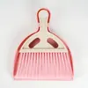 Set de limpieza de escritorio, mini recogedor y escoba, set combinado para uso en casa, escoba pequeña para mascotas, barredor de cama, recogedor de basura