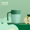 Taza Creativa de Acero Inoxidable 316 para Oficina, Taza de Té y Café con Filtro para Fugas de Té para Hombres y Mujeres, Taza de Agua Aislante para Pareja