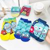 Calcetines Cortos Finos de Verano para Mujer Ins Todo Combinable Estilo Universitario de Niña Japonesa Dibujos Animados Pez Feo Calcetines de Barco para Transfronterizo