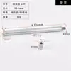 Accesorios de Tornillos para Tablero Perforado Gabinete Integrado Piezas Pre-empotradas Modernas Espacio de Almacenamiento Ganchos de Aluminio Sólido Colgar Ropa Almacenamiento
