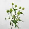 Flor artificial contendo Yang planta artificial 7 frutas de espinho pequeno decoração de paisagem para casa casamento sistema de floresta de flores combinado