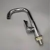 Grifo Personalizado de Acero Inoxidable de Agua Fría Única para Fregadero de Lavabo Cocina Balcón Lavandería Vertical
