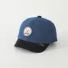 Boné de Pato para Passeio de Outono, Boné de Beisebol Infantil Urso Brincalhão de Comércio Exterior, Chapéu de Sol Jeans Desenho Americano