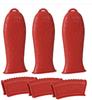 Capa de Silicone para Cabo de Panela Capa Isolante Térmica Resistente à Temperatura Cabo de Silicone para Panela Anti-Queimadura Antiderrapante Capa Macia para Cabo Conjunto para Montagem Própria