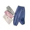 Sensación de Frescura Algodón Ropa Infantil Pantalones Anti-Mosquitos para Niños Pantalones Largos para Niños Pantalones Clase A Pantalones Casuales para Niñas con Sensación de Frescura