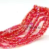Cuentas de barril de 10 mm, cuentas de cristal electrochapado, cuentas de superficie cortada, accesorios de joyería para pulseras hechas a mano al por mayor de cristal