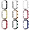 Venta al por mayor de punto Adecuado para Caja de Apple Watch Apple Iwatch7 Cubierta Protectora para Reloj Diamante de una Fila Sin Película