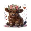 Frete Grátis Tamanho Grande Pintura com Diamantes Diamantes de Formato Irregular DIY 5D Diamantes Brilhantes Desenho Animado de Animal Atravessando Fronteiras Atacado Pintura Adesiva Mais Vendida