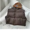 Coletes Infantis para Meninos e Meninas, Roupa Externa de Primavera e Outono, Novo Colete Espesso com Gola Alta e Zíper para Outono e Inverno, Estiloso, Quente para Uso ao Ar Livre