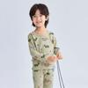 Conjunto Térmico de Otoño e Invierno Ropa Interior Infantil Categoría a Ropa de Otoño para Niños y Niñas Ropa para el Hogar para Bebés Pijama para Bebé Algodón Puro