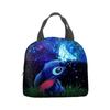 Bolsa de almuerzo Stitch de tela Oxford con dibujos animados, bolsa para conservar el calor, bolsa de aluminio para picnic, bolsa de almuerzo portátil